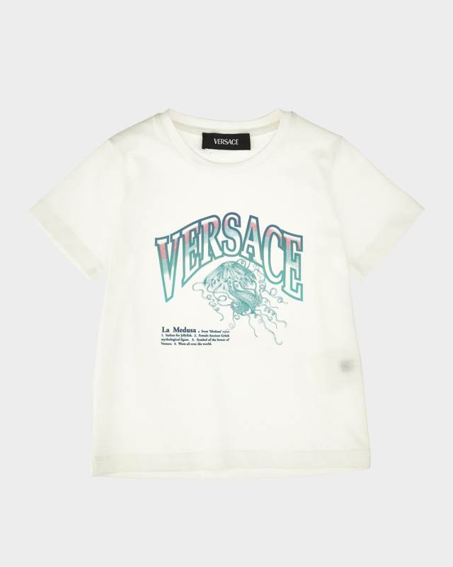 Boy's Graphic Varsity Logo-Print T-Shirt, Size 2-